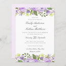 Recherche de couleur violette invitations Lavande
