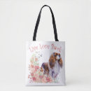 Recherche de cavalier king charles spaniel tote bags Amoureux des chiens