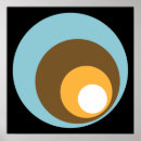 Recherche de et cercle blanc posters Abstrait