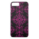 Recherche de rose de damassé iphone coques Noir