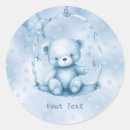 Recherche de teddy bear autocollants Bleu