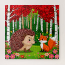 Recherche de hérisson puzzles Nature