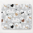 Recherche de frises tapis souris Bichon