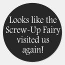 Recherche de vis autocollants Humour