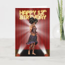 Recherche de 12ème anniversaire cartes Fille