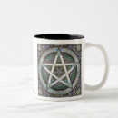 Recherche de pentagramme tasses Wiccan