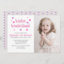 Recherche de winter wonderland anniversaire invitations Girl