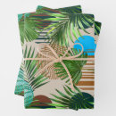 Recherche de motif hawaïen papier cadeau Botanique