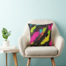 Recherche de fluo coussins Couleurs néon