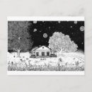 Recherche de dessin paysage cartes postales Maison