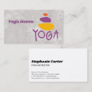 Zoek naar gestapelde stenen visitekaartjes Meditatie