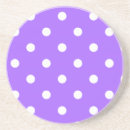 Recherche de polka dot dessous de verres Violet