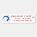 Zoek naar overheid bumperstickers Democraat
