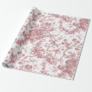 Recherche de floral rose papier cadeau Toile