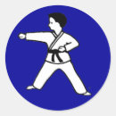 Recherche de karate autocollants Enfant de karaté