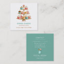 Zoek naar snoep catering visitekaartjes Banketbakker