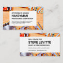 Recherche de travail manuel cartes visite Moderne