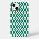 Recherche de motif zigzag iphone coques Vert