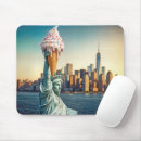Recherche de statue la liberté tapis souris New york