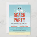 Zoek naar summer beach party uitnodigingen Zee