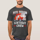Recherche de fire truck birthday tshirts Bleu