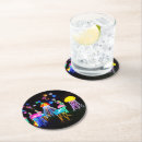 Recherche de méduse dessous de verres Lumineux