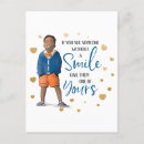 Recherche de bonheur cartes postales Pour enfants