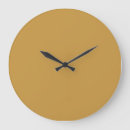 Recherche de couleur moutarde horloges Minimal