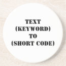 Recherche de mots dessous de verres Texte