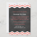 Recherche de chevron pêche invitations Tableau noir