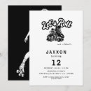 Recherche de patinage anniversaire invitations Patin à roulettes