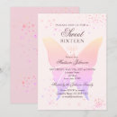 Recherche de glitter 16ans anniversaire invitations Moderne