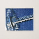 Zoek naar fysiek puzzels Close up