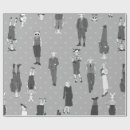 Recherche de humain papier cadeau Vintage