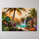Zoek naar hawaiiaanse bloemen posters Tropisch paradijs