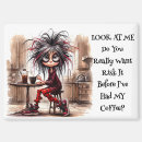 Recherche de humour de café magnets Sarcasme