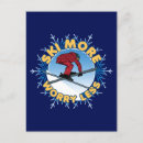 Zoek naar wintersport briefkaarten Skiër