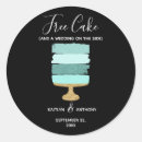 Recherche de gâteau mariage autocollants Enregistrer la date