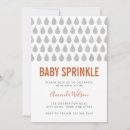 Recherche de gouttes de pluie invitations Mother to be