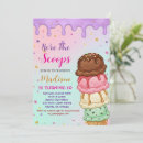 Recherche de fraise de chocolat invitations Cornet de gaufre