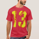 Recherche de numéro 13 tshirts Drôle