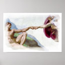 Recherche de dieu adam posters Chapelle sixtine