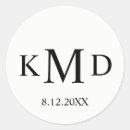 Recherche de classique autocollants Initiales