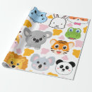 Zoek naar giraf cadeaupapier Babydieren