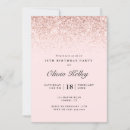 Recherche de rosegold invitations D'anniversaire
