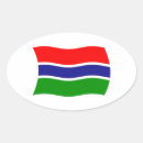 Recherche de gambie autocollants Drapeau