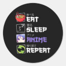 Recherche de sleep autocollants Anime