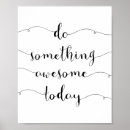 Recherche de quelque chose posters Typographie