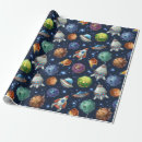 Zoek naar ruimte cadeaupapier Astronaut