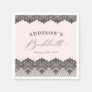 Recherche de dentelle noire serviettes Élégant